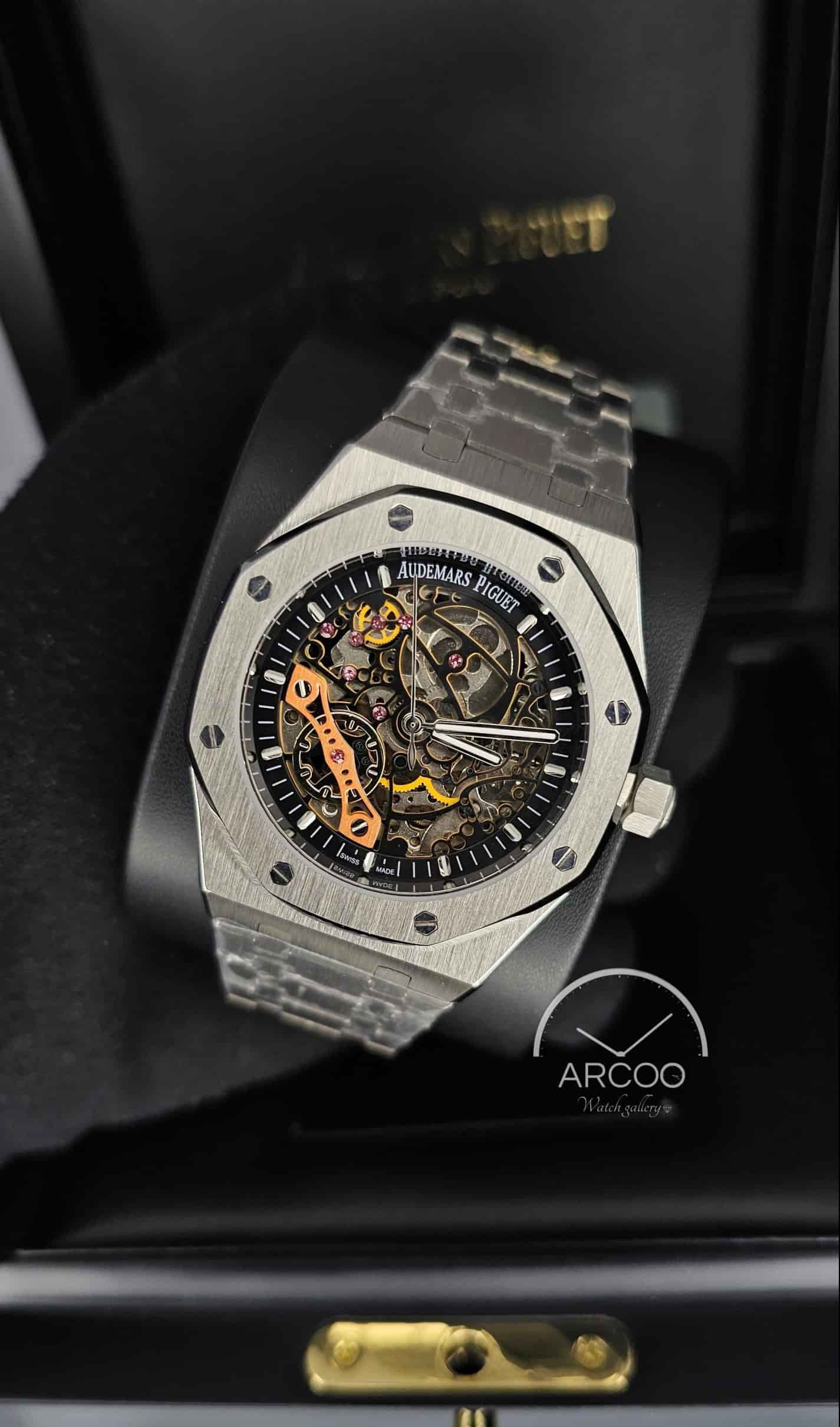 ساعت اودمار پیگه AP skeleton S-AU1