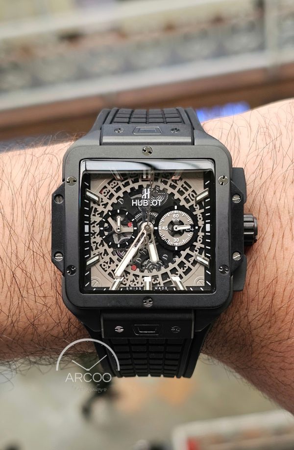 ساعت هابلوت اسکوئر بنگ HUBLOT Square Bang B-B1
