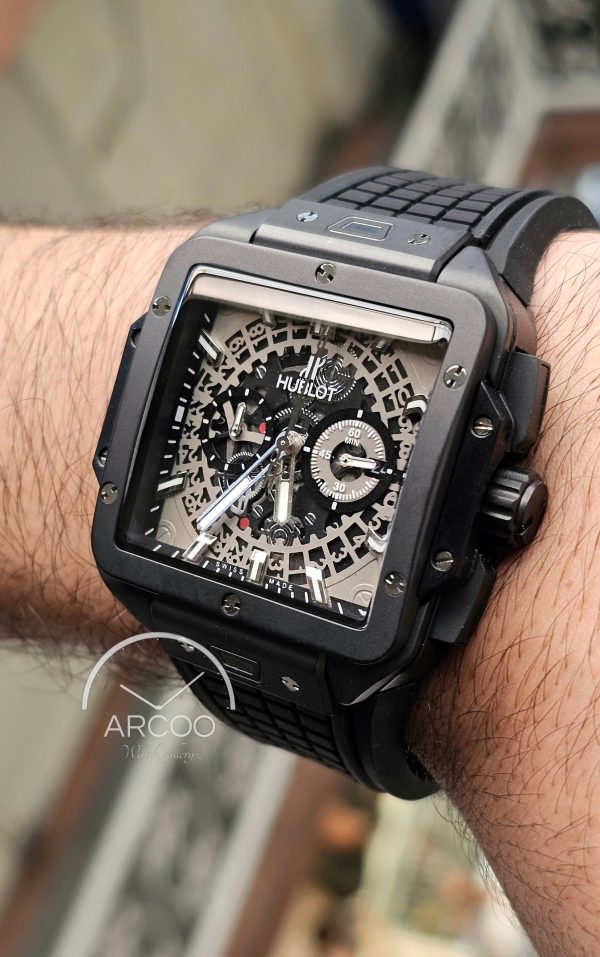 ساعت هابلوت اسکوئر بنگ HUBLOT Square Bang B-B1