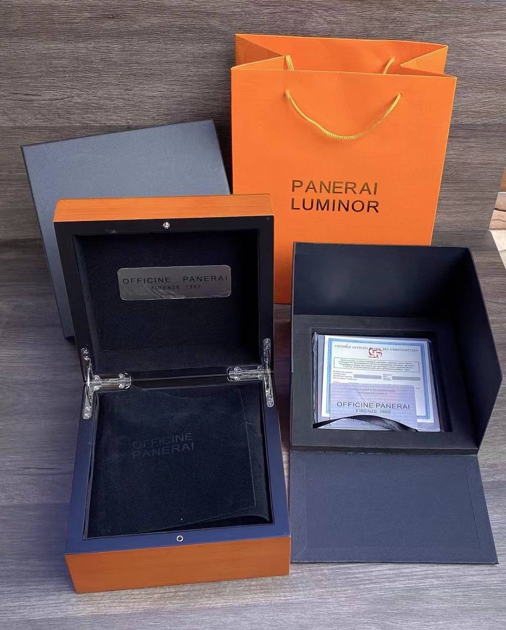 جعبه اورجینال پنرای PANERAI Box1