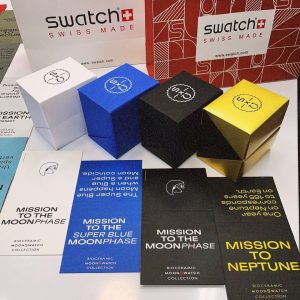 جعبه اورجینال امگا سواچ (مون سواچ تمامی مدل ها) OMEGA MoonSwach BOX3