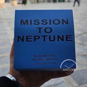 جعبه اورجینال امگا سواچ نپتون (مون سواچ) OMEGA MoonSwach BOX1