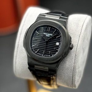 ساعت پتک فیلیپ ناتیلوس اتومات بند چرم PATEK PHILIPPE Nautilus B-B1
