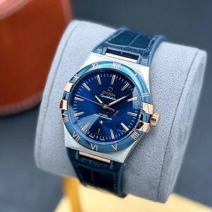 ساعت امگا کانسلیشن مردانه بند چرم اتوماتیک OMEGA C4