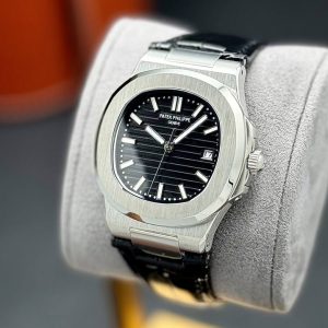 ساعت پتک فیلیپ ناتیلوس اتومات بند چرم PATEK PHILIPPE Nautilus B-B3